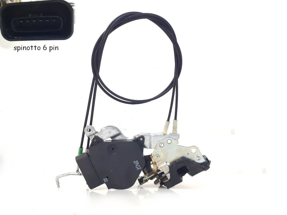 SERRATURA ANTERIORE DESTRA con codice 6931042330 da TOYOTA Rav4 3° Serie 2000 Diesel 85 con codice motore 1CDFTV (2003)