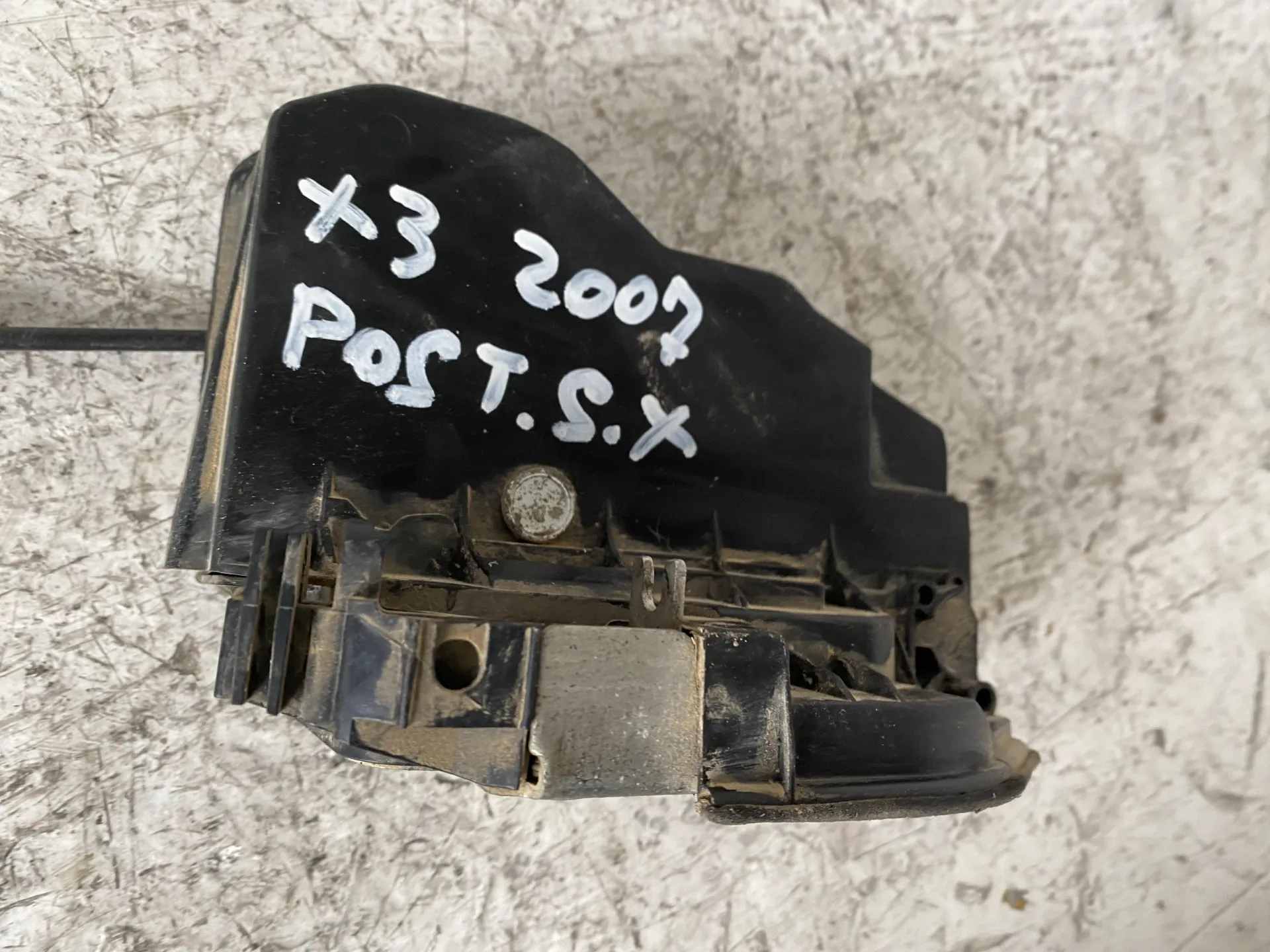 SERRATURA POSTERIORE SINISTRA BMW X3 1Â° Serie 3000 Diesel con codice motore 306 D2/306 D2 (2007)