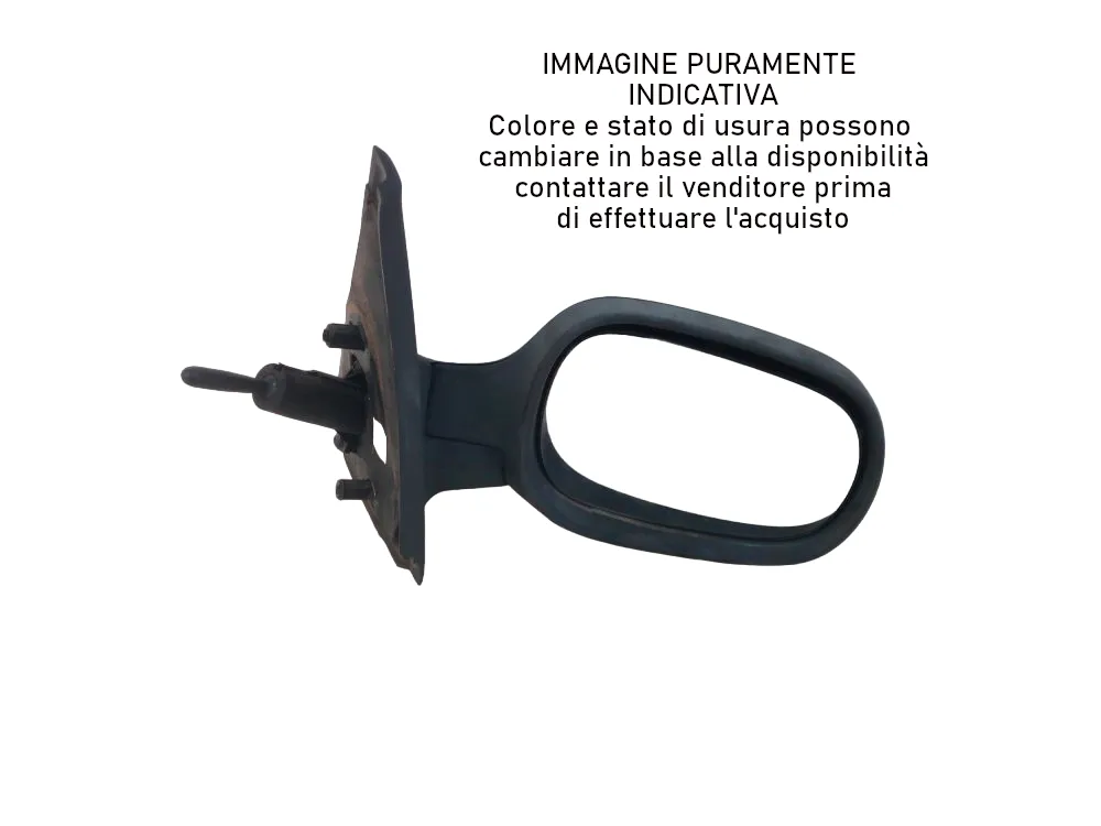 SPECCHIETTO RETROVISORE DESTRO con codice 8200163302 da RENAULT Clio Serie (01>05) 1200 Benzina 43 con codice motore D7FGT/D7FGT (2003)