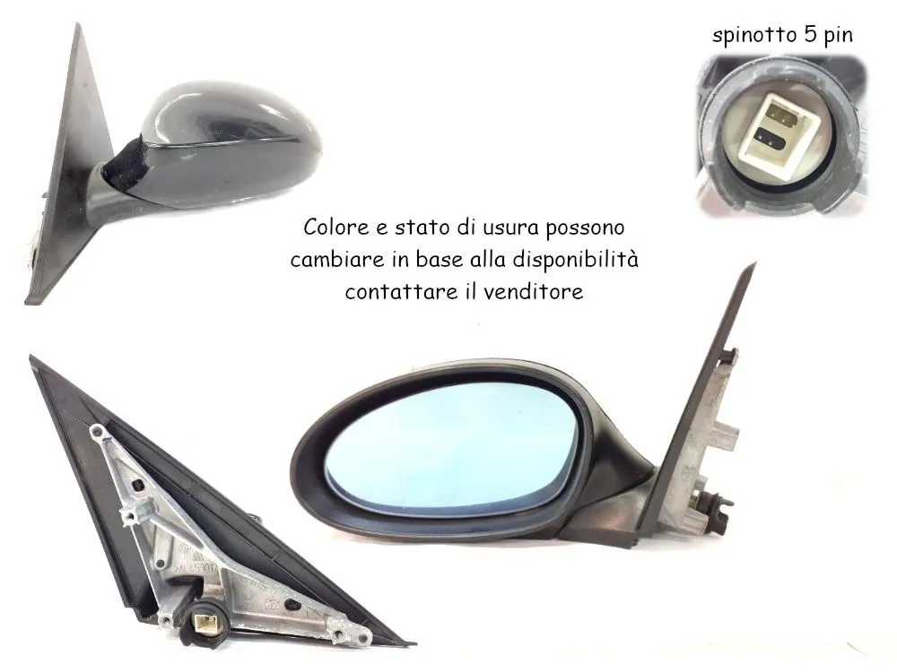 SPECCHIETTO RETROVISORE SINISTRO con codice 51167189849 da BMW Serie 1 Serie (E87) (04>07) con codice motore N47D20A (2008)
