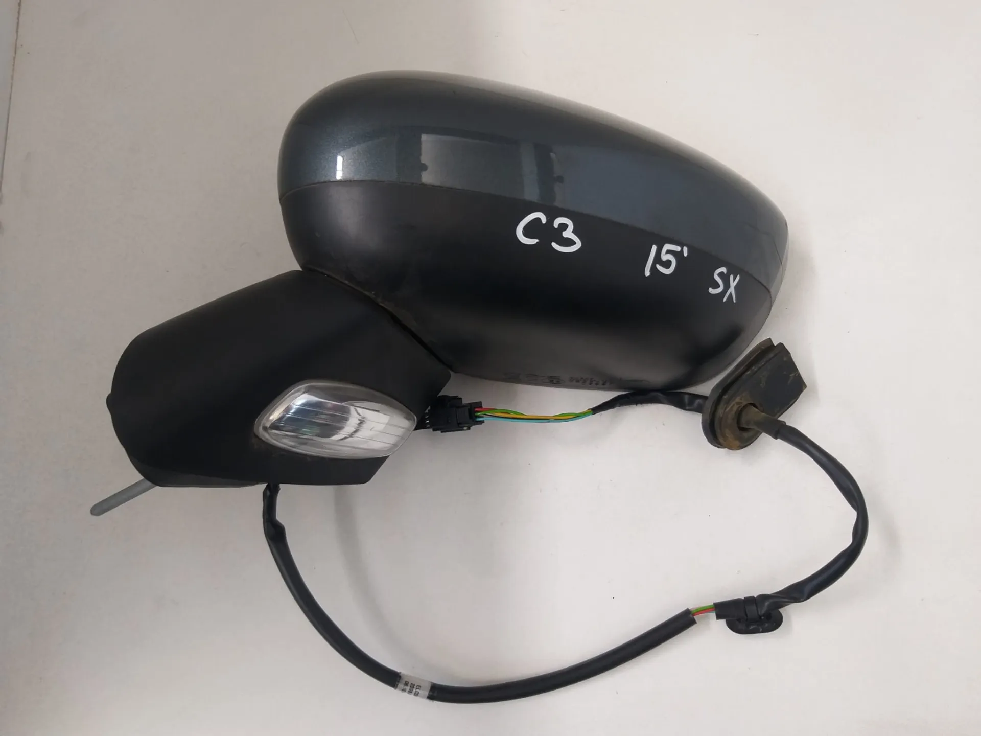 Specchio sinistro Citroen C3 del 2013 1.2 Benzina