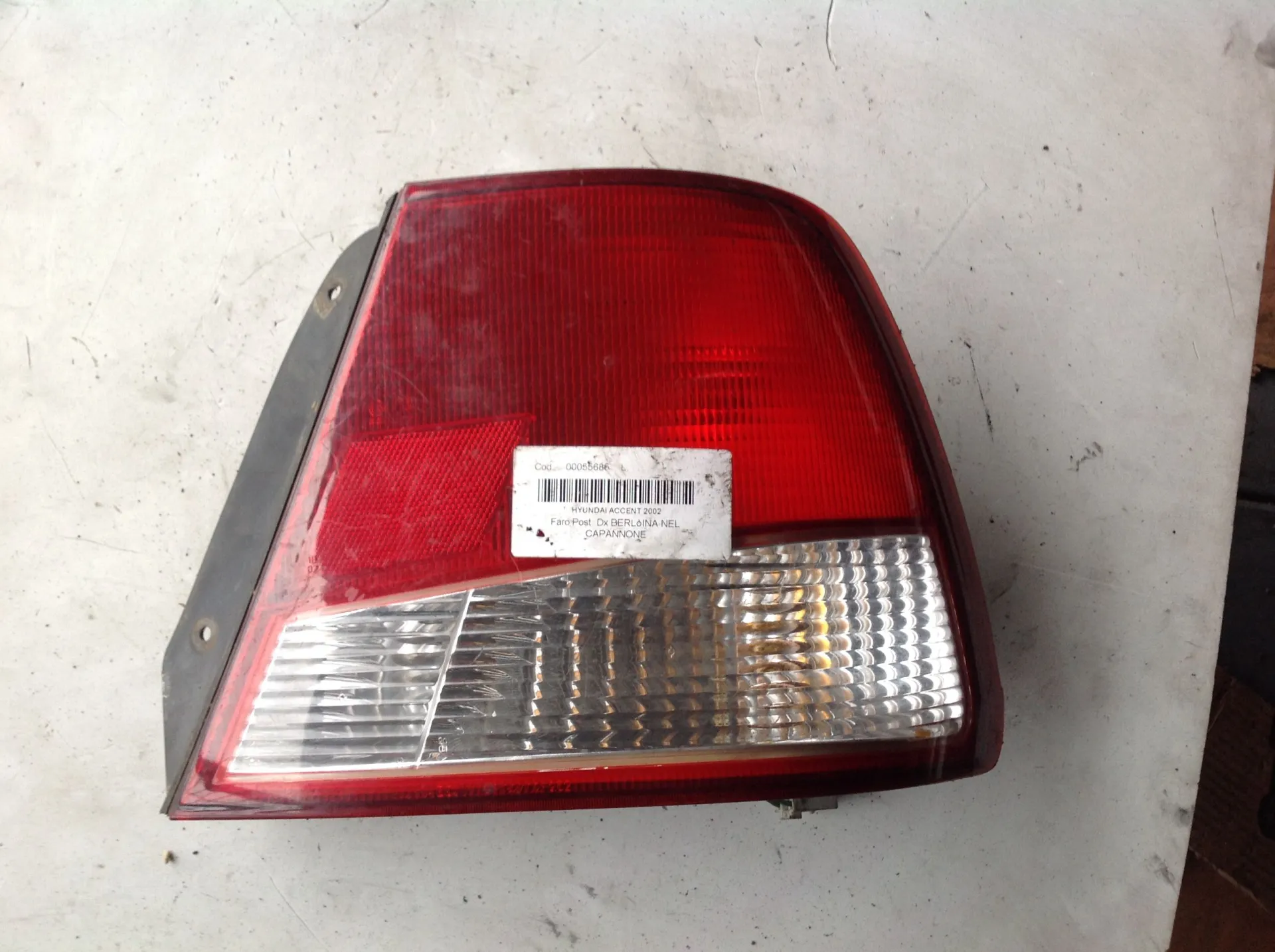 STOP FANALE POSTERIORE DESTRO PASSEGGERO HYUNDAI Accent 3Â° Serie Benzina