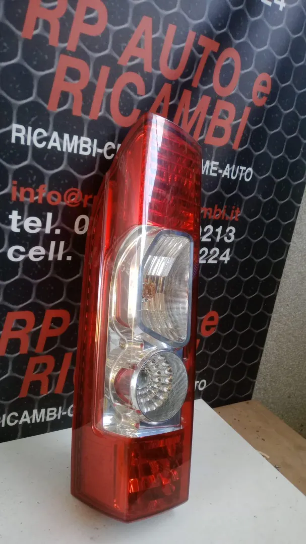 Fanale Posteriore Sinistro Per Fiat Ducato 2006-2014 — Fanalino Stop SX Senza Portalampada, Ricambio Di Alta Qualità