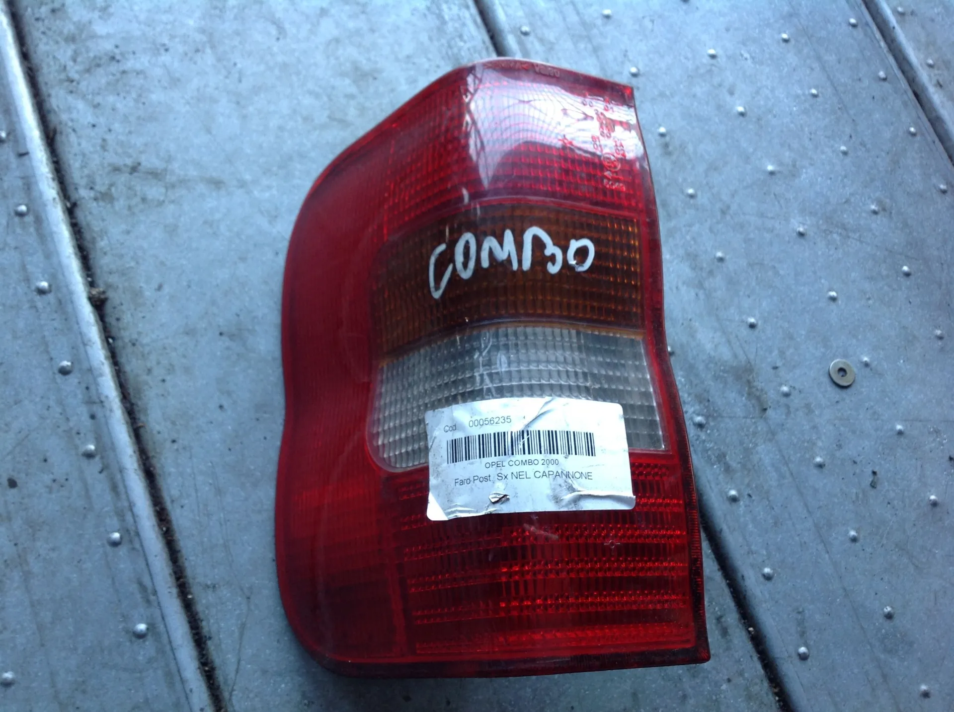 STOP FANALE POSTERIORE SINISTRO LATO GUIDA OPEL Combo 2Â° Serie Diesel