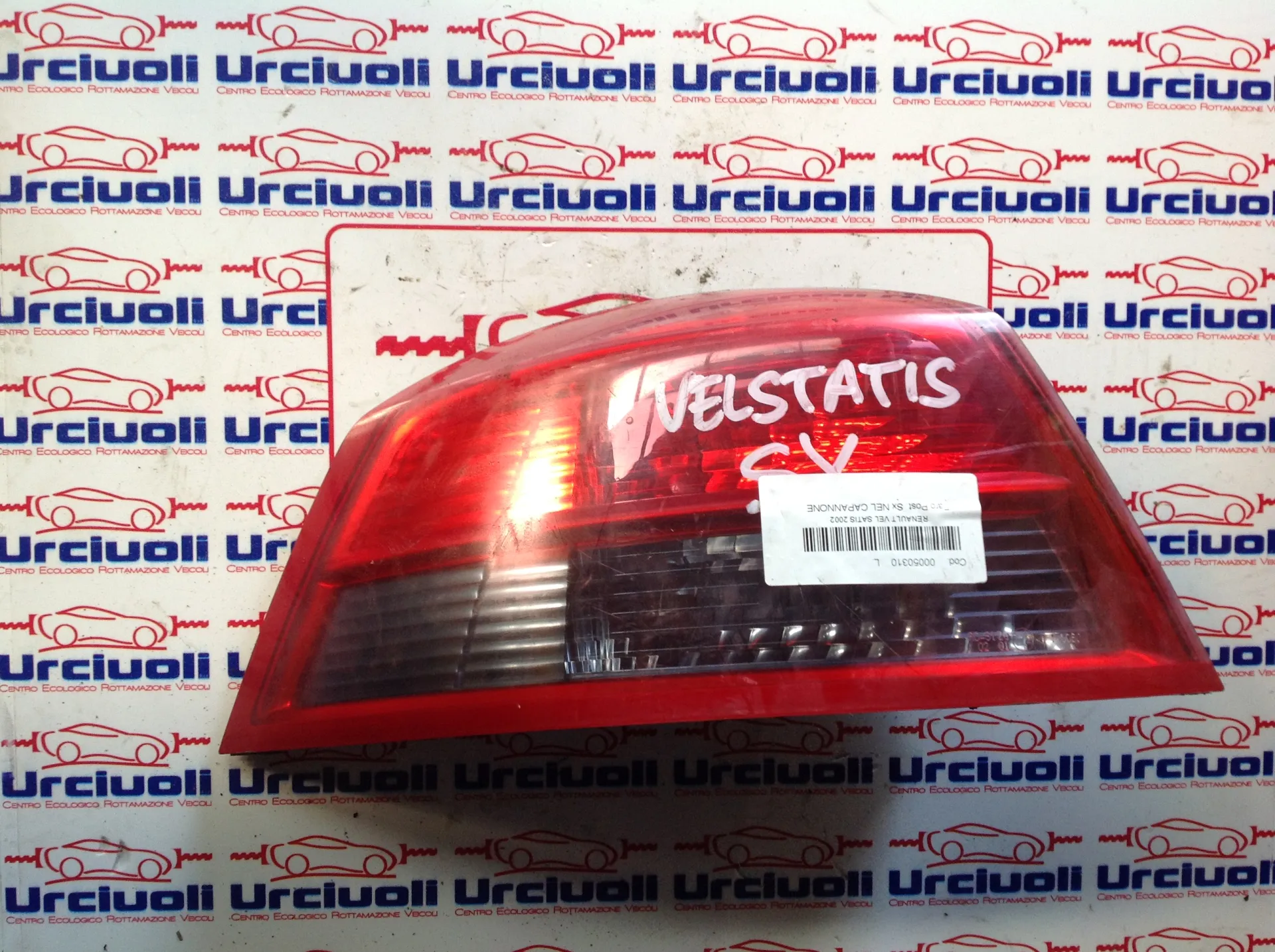 STOP FANALE POSTERIORE SINISTRO LATO GUIDA RENAULT Vel Satis Berlina Benzina (2005)