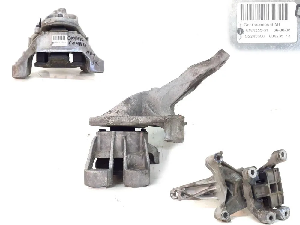 SUPPORTO CAMBIO con codice 6784355 da MINI Cooper 2Â° Serie 1600 Diesel 80 con codice motore 9HZ (2008)