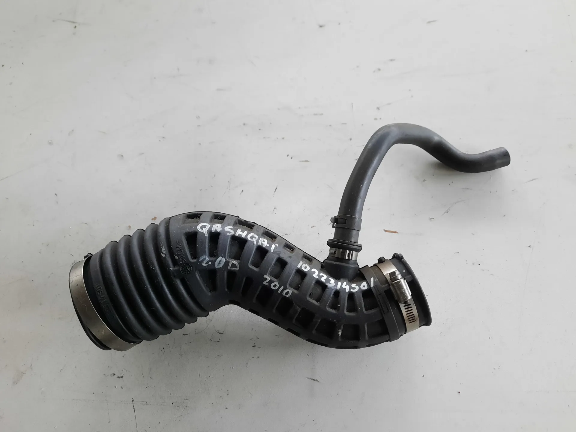 Tubo aspirazione turbina per Nissan Qashqai del 2010 CODICE RICAMBIO : 1022314501