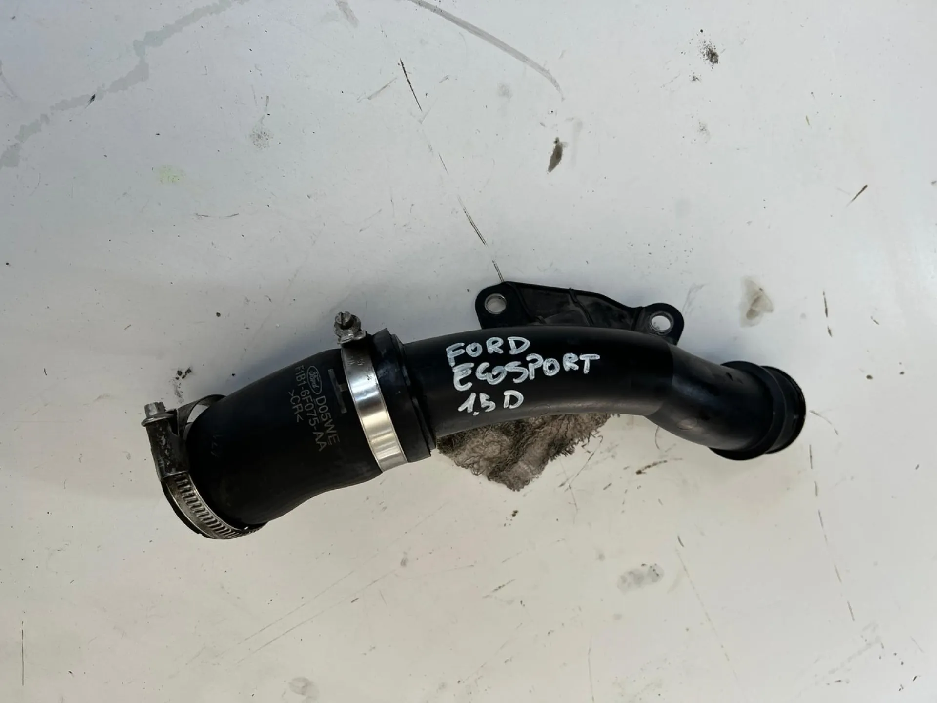 Tubo intercooler Ford Ecosport 1.5 D del 2016 CODICE RICAMBIO : F1B1-6F075-AA