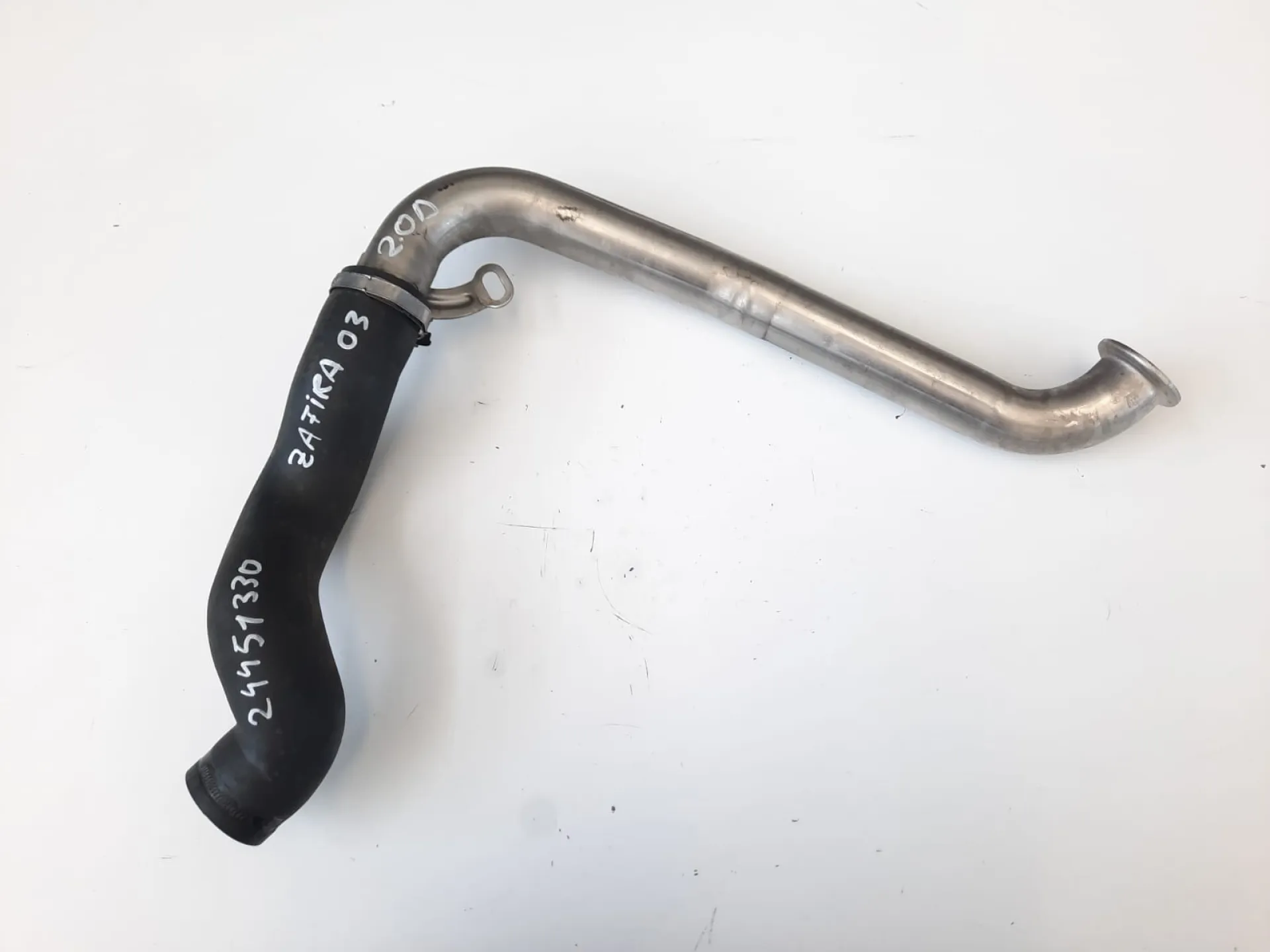 Tubo intercooler Opel Zafira 2.0 D del 2003 CODICE RICAMBIO : 24451330