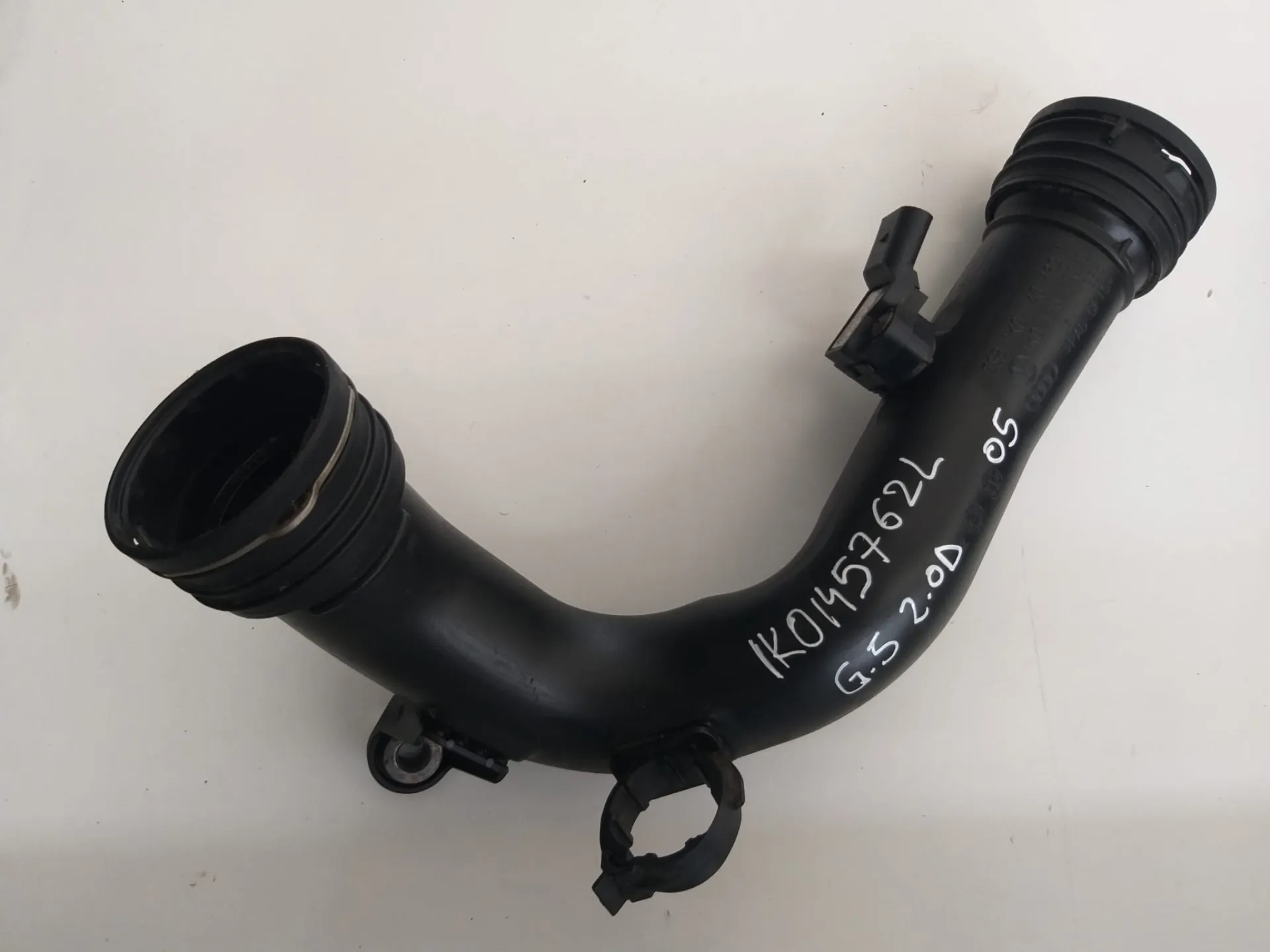 Tubo intercooler VW Golf 2.0 D del 2005 CODICE RICAMBIO : 1K0145762L