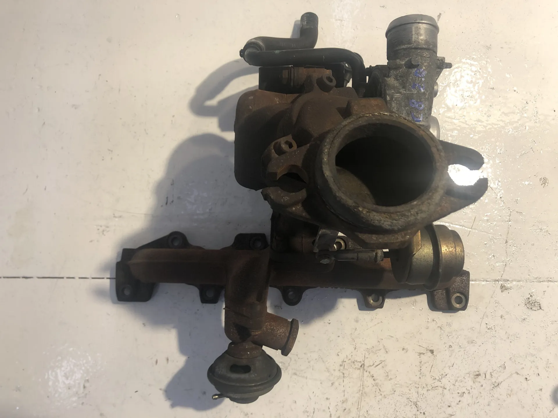 TURBINA con codice GT15 / 9644384160 / 713667 / 3IA700122F da FIAT Ulysse 3Â° Serie 2000 Diesel (2008)