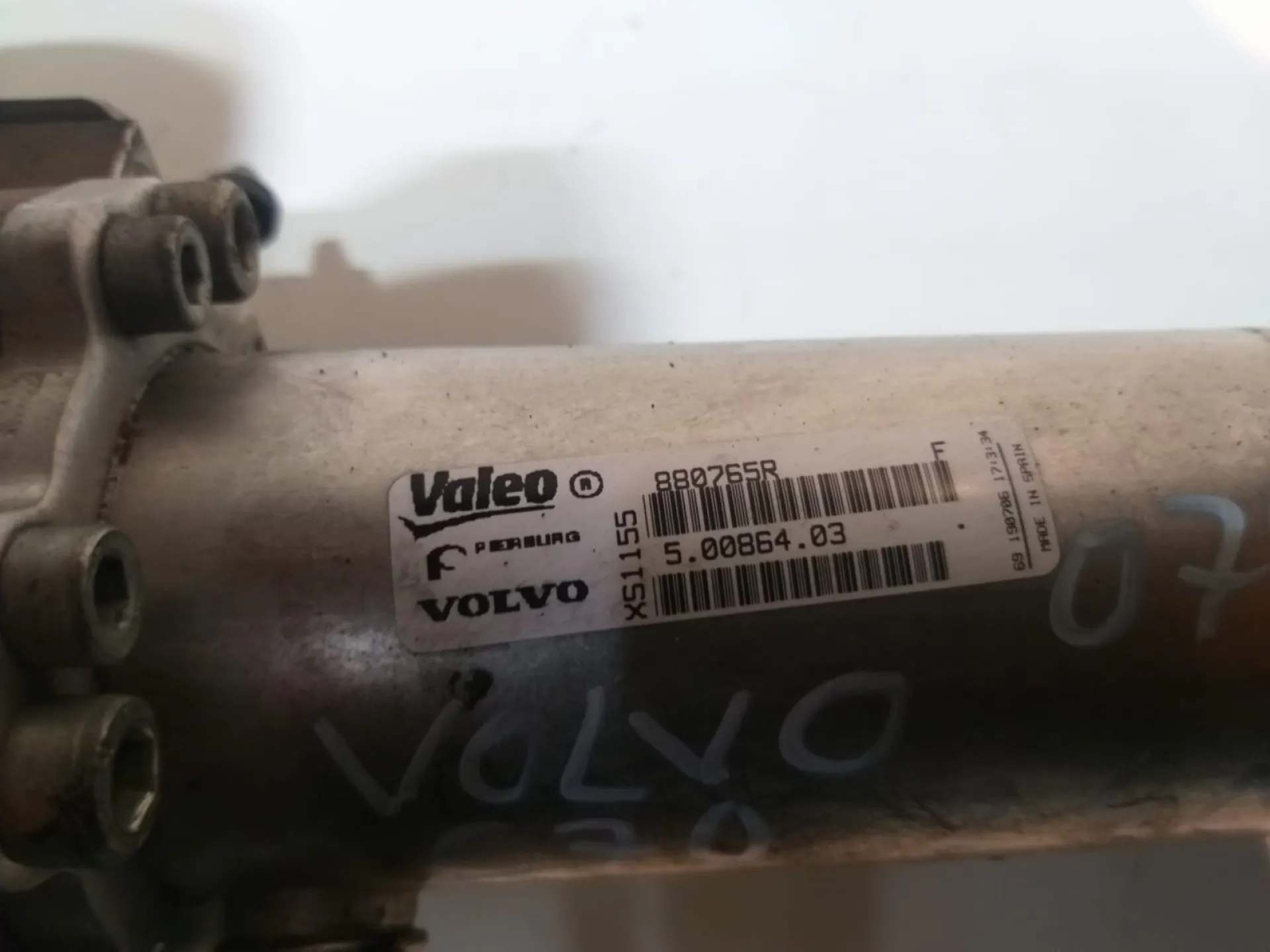 Gruppo valvola EGR Volvo C70 2.4 D del 2007 CODICE RICAMBIO : 50086403
