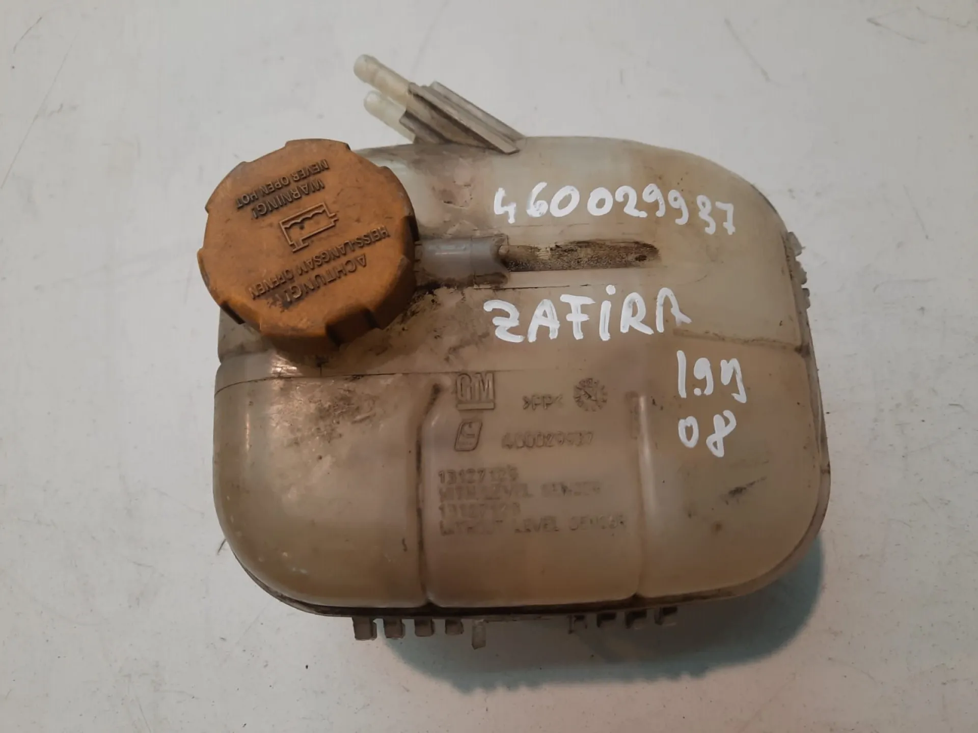 Vaschetta liquido radiatore Opel Zafira 1.9 D del 2008 CODICE RICAMBIO : 460029937