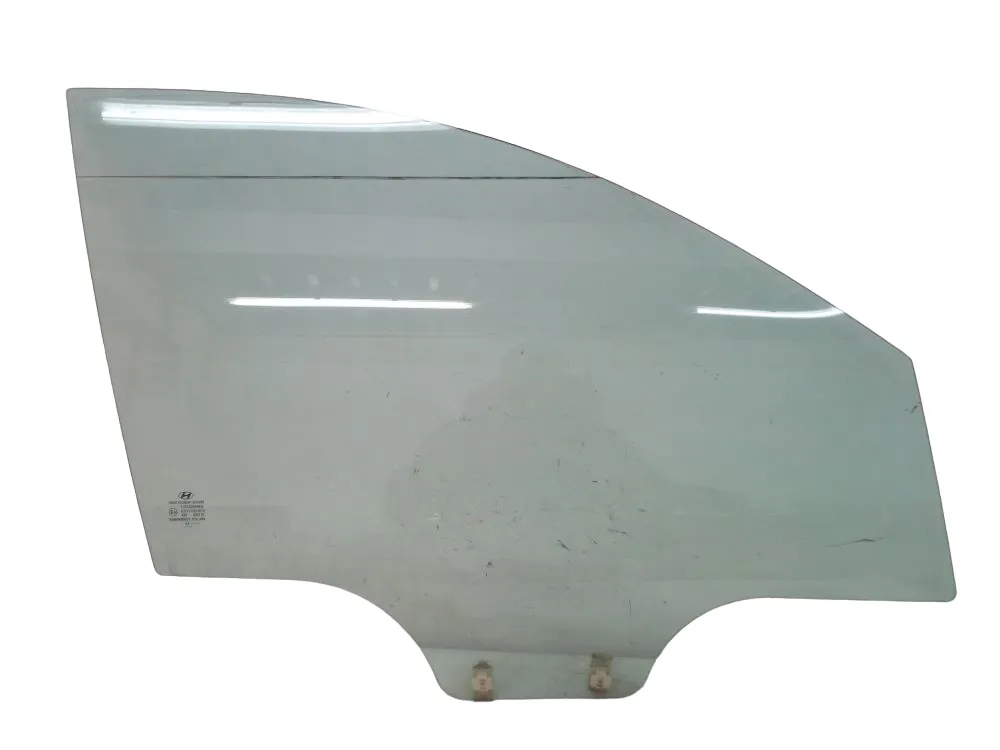 VETRO SCENDENTE ANTERIORE DESTRO con codice 824210X000 da HYUNDAI i10 1° Serie 1100 Benzina 48 con codice motore G4HG/G4HG (2009)