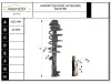 AMMORTIZZATORE ANTERIORE SINISTRO con codice 51857306 da FIAT Panda Cross (169) (05>12) 1300 Diesel 51 con codice motore 188A8000/188A8000 (2006)