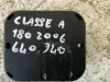 CENTRALINA ALLARME con codice A000086 da MERCEDES Classe A W169 3Â° Serie 2000 Diesel con codice motore 640940/640940 (2006)