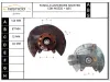 FUSELLO COMPLETO ANTERIORE SINISTRO con codice 31213450557 da BMW X3 1Â° Serie 2000 Diesel 110 con codice motore 204D4/204D4 (2007)
