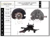 FUSELLO COMPLETO ANTERIORE SINISTRO con codice 517151C200 da HYUNDAI Getz 1° Serie 1500 Diesel 60 con codice motore D3EA/D3EA (2003)