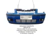 6N0807221H PARAURTI ANTERIORE COMPLETO VOLKSWAGEN Polo 3° Serie 1400 Benzina 44 con codice motore AUD/AUD (2000)
