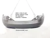 PARAURTI POSTERIORE COMPLETO con codice 735454434 da LANCIA Musa 2° Serie (07>)