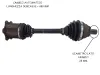 SEMIASSE ANTERIORE SINISTRO con codice 1K0407271LG da VOLKSWAGEN Golf 5 Berlina (03>08) 2000 Diesel 103 con codice motore BKD/BKD (2007)