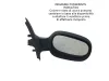 SPECCHIETTO RETROVISORE DESTRO con codice 7700435864 da RENAULT Clio Serie (01>05) 1200 Benzina 43 con codice motore D7FGT/D7FGT (2003)